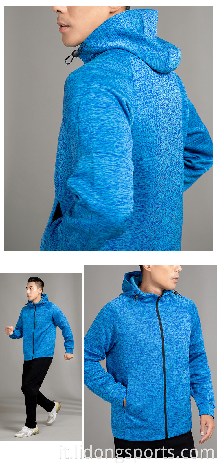 Traccia all'ingrosso tracce con cappuccio UNISEX personalizzato Impostare il logo personalizzato jogger vuoti set di semi sudore